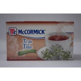 Herdez Caja Té de Tila Mccormick 25S/24P-Despensaenlinea