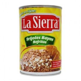 Sabormex Caja Frijol Bayo Refrito La Sierra 440G/24P-Despensaenlinea