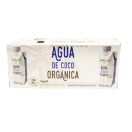 Calahua Agua de coco orgánico 18P/330M - KOZ-Despensaenlinea