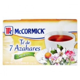 Herdez Caja Té 7 Azahares Mccormick 25S/24P-Despensaenlinea