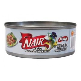 Herdez Media caja atún en agua Nair 130G/12P-Despensaenlinea