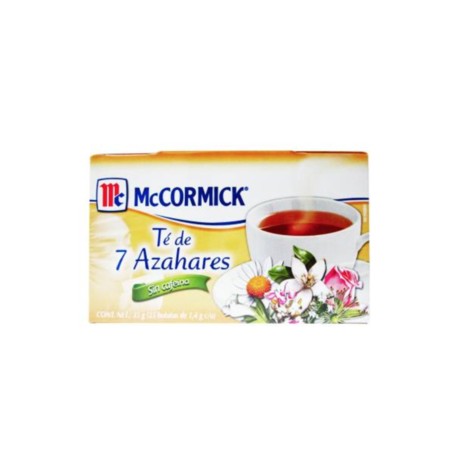 Herdez Media Caja Té 7 Azahares Mccormick 25S/12P-Despensaenlinea