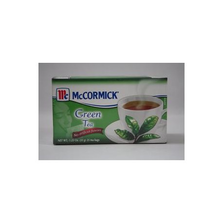 Herdez Media Caja Té Verde Mccormick 25S/12P-Despensaenlinea