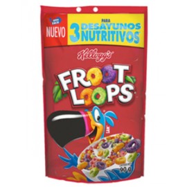 Kelloggs Caja cereal Froot Loops econopak  90G/14P-Despensaenlinea