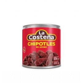 Abeto Media caja chiles chipotles La Costeña 12P/220G-Despensaenlinea