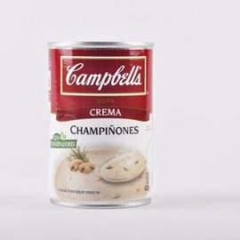 La Costeña Caja sopa Campbell's crema de champiñones 24P/420G-Despensaenlinea