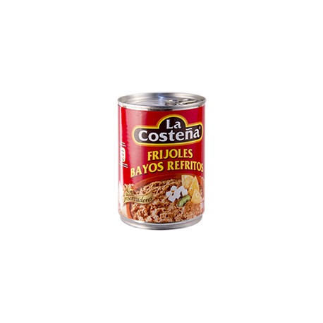 La Costeña Caja Frijol Bayo Refrito 820G/12P-Despensaenlinea