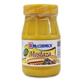 Herdez Caja Mostaza Mccormick 210G/24P-Despensaenlinea