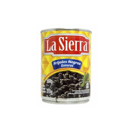 Sabormex Caja Frijol Negro Entero La Sierra 560G/12P-Despensaenlinea