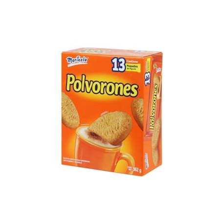 Bimbo Galletas Polvorones Marinela 13P/74G - ZK-Despensaenlinea