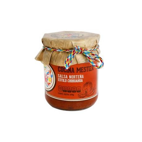 Cocina Mestiza Salsa Picante Cocina Mestiza Norteña 450G - ZK-Despensaenlinea