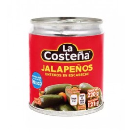 La Costeña Caja Chiles Jalapeños 220G/48P-Despensaenlinea