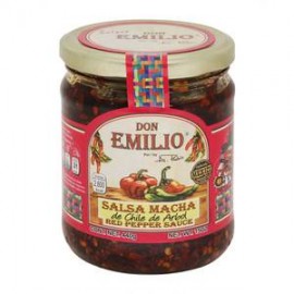 Don Emilio Salsa Macha Don Emilio Chile de Árbol 440G - ZK-Despensaenlinea