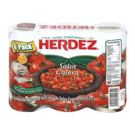 Herdez Salsa Casera Herdez 6P/210G - ZK-Despensaenlinea