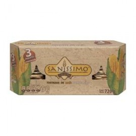 Grupo Bimbo Tostadas de Maíz Sanissimo Horneadas 720G - ZK-Despensaenlinea