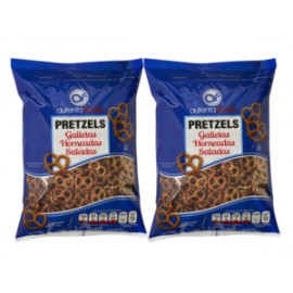 Autenta Foods Pretzels galletas horneadas saladas 2P/1K - KOZ-Despensaenlinea