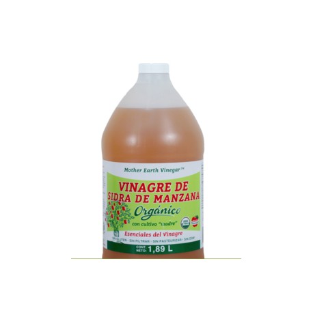 Mother Earth Mother Earth vinagre de sidra de manzana orgánico 1.89 L - KOZ-Despensaenlinea