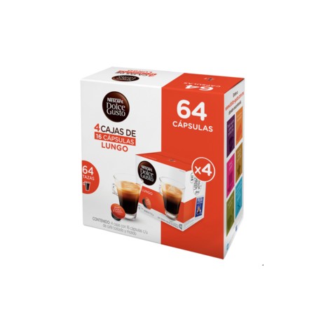 Nestlé Nescafé Dolce Gusto 64C sabor Lungo - KOZ-Despensaenlinea