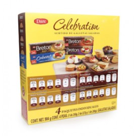 Dale Celebration Surtido de galletas saladas 904G - KOZ-Despensaenlinea