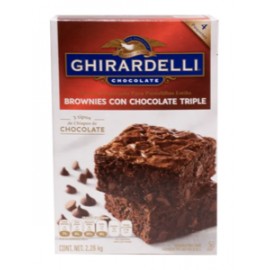 Ghirardelli Harina para brownie triple chocolate 2.26K - KOZ-Despensaenlinea