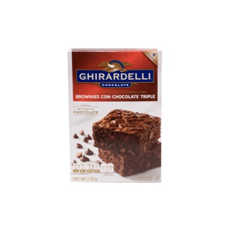 Ghirardelli Harina para brownie triple chocolate 2.26K - KOZ-Despensaenlinea