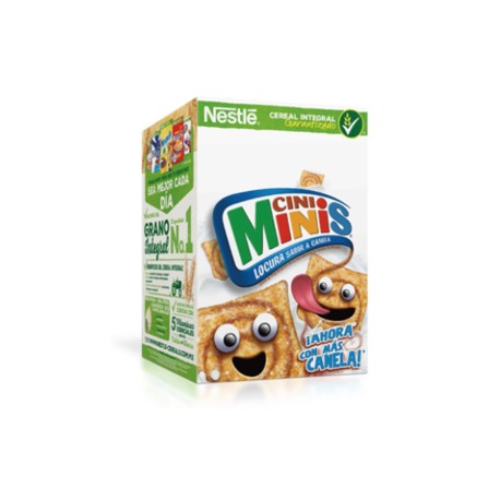 Nestlé Cereal sabor canela Cini Minis 1.3K - KOZ-Despensaenlinea