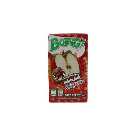 Pascual Caja jugo Boing manzana en minibrik 24P/125M-Despensaenlinea