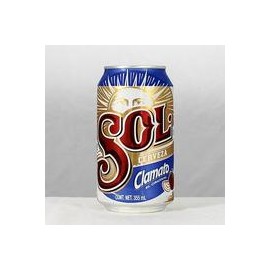 Cuauhtémoc Moctezuma Caja cerveza sol con clamato 335M/24P-Despensaenlinea