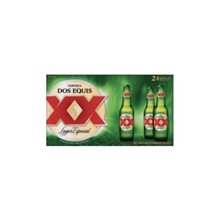 Cuauhtémoc Moctezuma Caja cerveza XX Lager botella 24P/355M - KOZ-Despensaenlinea