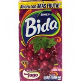 Jumex Caja jugo Bida sabor uva 500M/12P-Despensaenlinea