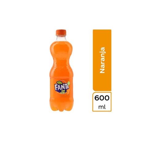 Coca Cola Caja Refresco Fanta 600M/12P-Despensaenlinea