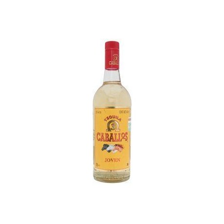 MayoreoTotal Caja Tequila Joven 3 Caballos 12P/940M-Despensaenlinea