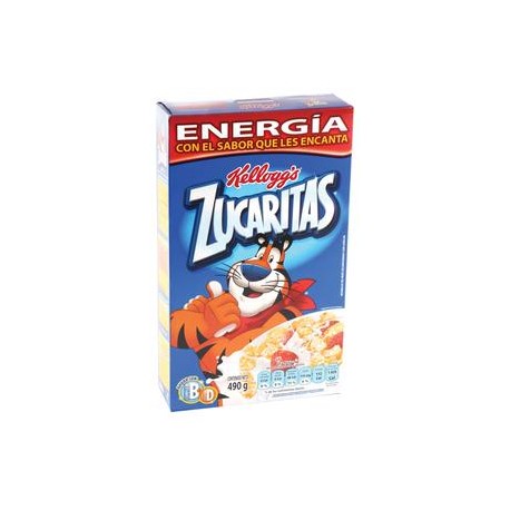 Kelloggs Caja Cereal Zucaritas 490G/21P-Despensaenlinea