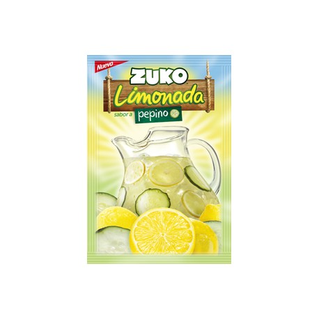 Nutresa Media Caja Polvo para Preparar Bebida Limonada Pepino Zuko 15G/6C/8P-Despensaenlinea