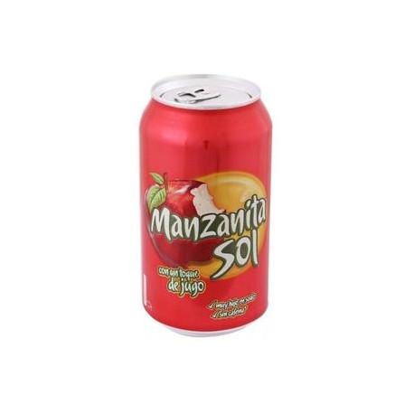 Pepsico Caja Refresco Manzanita Sol Lata 355M/24P-Despensaenlinea