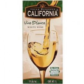 MayoreoTotal Caja Vino California Blanco Tetrabrick 12P/1L-Despensaenlinea