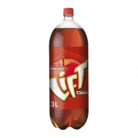 Coca Cola Caja Refresco Manzana Lift 3L/8P-Despensaenlinea