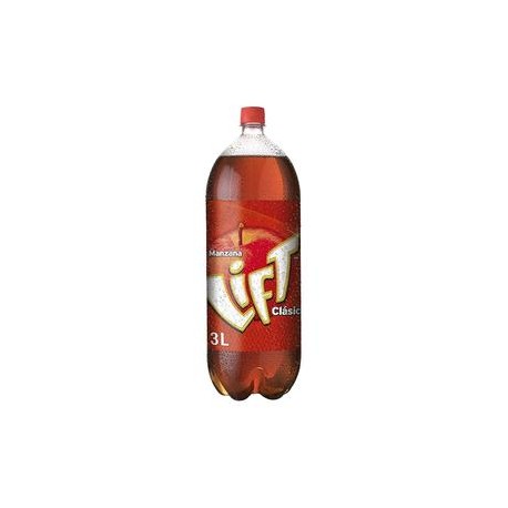 Coca Cola Caja Refresco Manzana Lift 3L/8P-Despensaenlinea