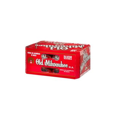 Milwaukee Cerveza sin Alcohol Old Milwaukee Clara 12P/355M - ZK-Despensaenlinea