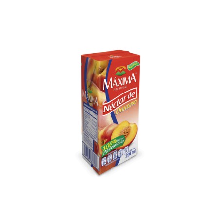 Maxima Caja Nectar de Durazno Maxima 200M/40P-Despensaenlinea