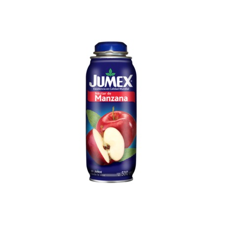 Jumex Caja Jugo Jumex Manzana Lata Botella de 500 ml con 12 piezas - ML-Despensaenlinea