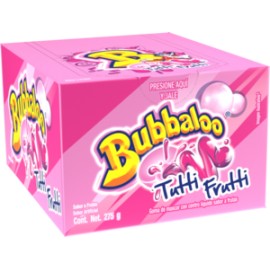 Mondelez Caja Chicle Bubbaloo Tutti Frutti 32C/50P-Despensaenlinea