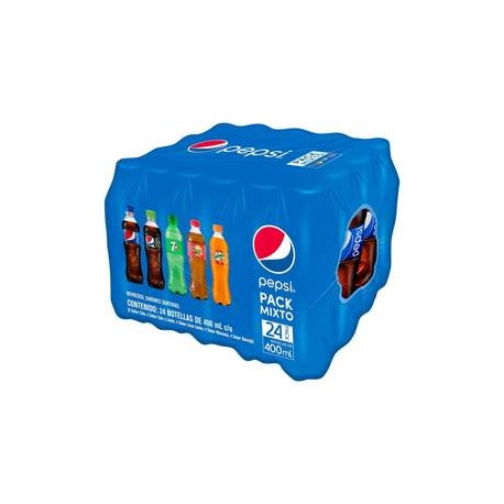 Pepsi Refresco Pepsi Mix 24P/400M - ZK-Despensaenlinea