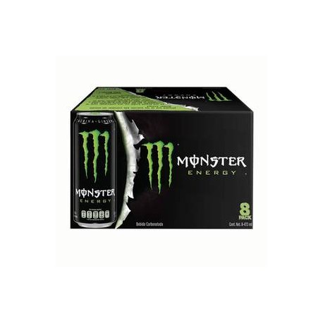 Coca Cola Bebida Energética Monster 8P/473M - ZK-Despensaenlinea