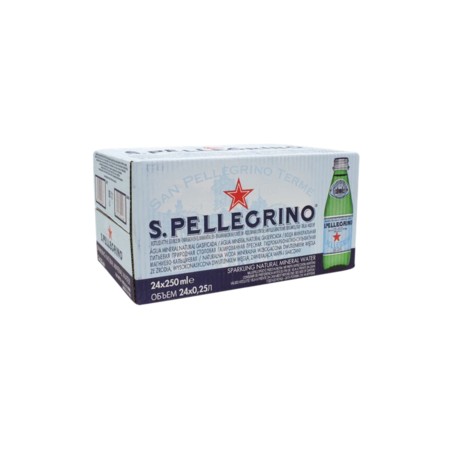 Pellegrino Agua Mineral 24P/250M - KOZ-Despensaenlinea