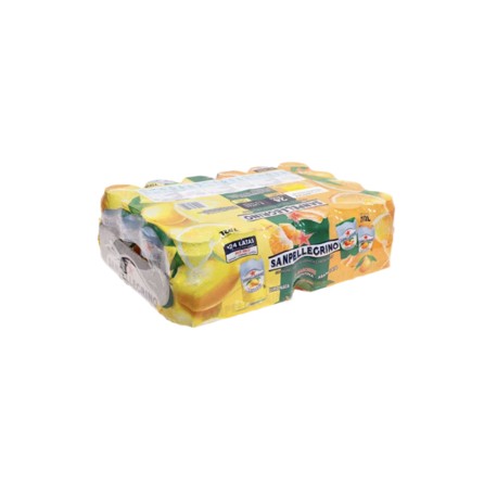 Pellegrino Agua mineral mix pack aranciata 24P/330M - KOZ-Despensaenlinea