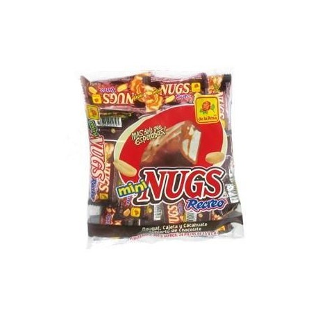 DeLaRosa Media Caja Chocolate Mini Nugs 9C/24P-Despensaenlinea