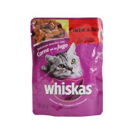 Mars Caja Whiskas Carne de Res 85G/8P-Despensaenlinea