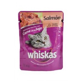 Mars Caja Whiskas Salmon 85G/8P-Despensaenlinea