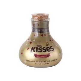 Hersheys Caja Chocolate Hersheys Kisses Almendra 6F/216G-Despensaenlinea